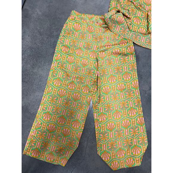 Show me your mumu Landon matching set silky two piece size large - Picture 2 of 3